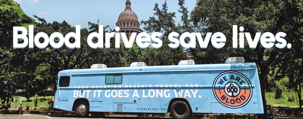 Blood drives save lives!