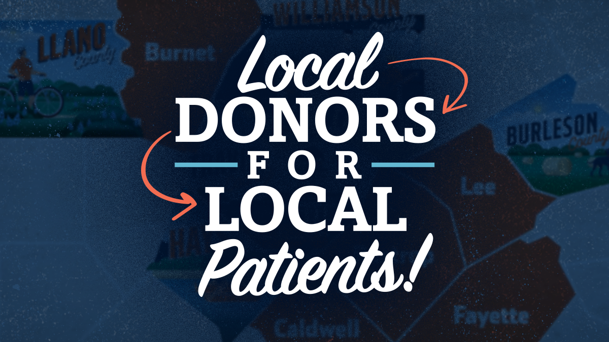 Local Donors For Local Patients