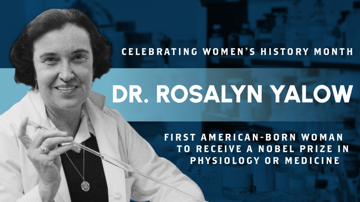 Dr. Rosalyn Yalow’s Legacy in Blood Testing